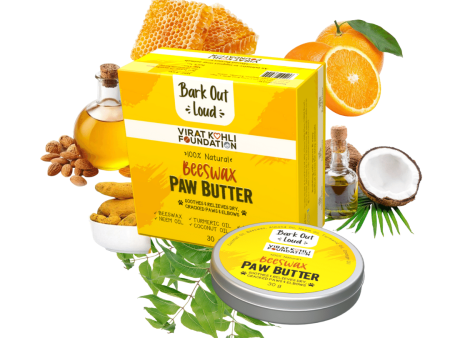 Bark Out Loud By Vivaldis Natural Beeswax Paw Butter For Dogs & Cats Fashion