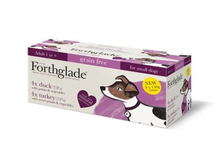 Forthglade Variety - Small Breed - Duck & Turkey - 8 pack on Sale