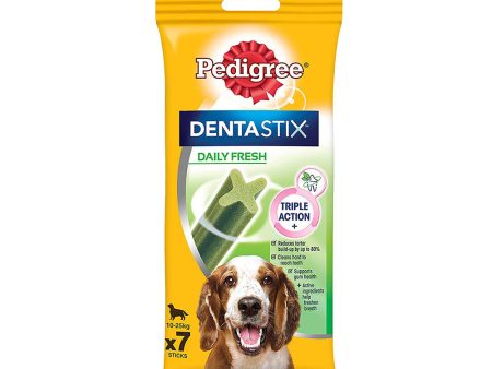 Pedigree Dentastix Fresh Medium Dog 7 Pk Online