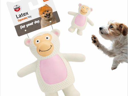 FOFOS Latex Dog Toy Monkey Discount