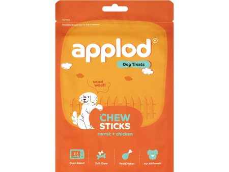 Applod Soft Carrot & Chicken Chew Sticks - 70 gm on Sale