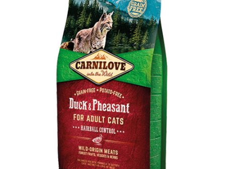 Carnilove Cat - Duck & Pheasant - Hairball Control For Discount