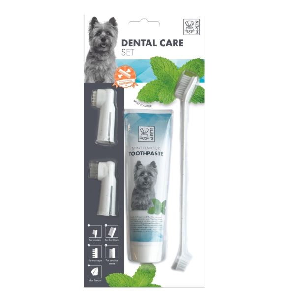 M-Pets Dental Care Kit for Dogs Hot on Sale