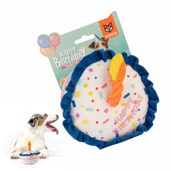 Fofos Birthday Cake Dog Toy Discount