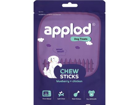 Applod Soft Blueberry & Chicken Chew Sticks - 70 gm For Cheap