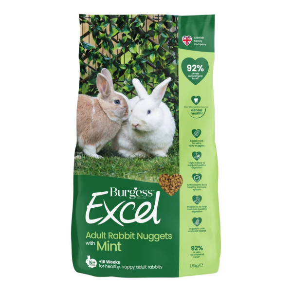 Burgess Excel Nuggets - Adult Rabbit Online Sale