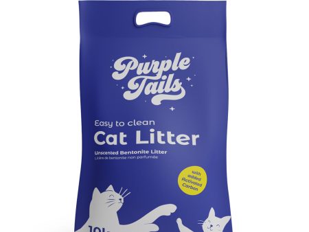 Purple Tails Cat Litter Unscented 10 Kg For Sale