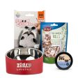 Ultimate Meow Bundle: Trixie Fish Chicken Rolls, Fur Pro Paw Balm, Fofos Toy & ZL Double Walled Bowl Cheap