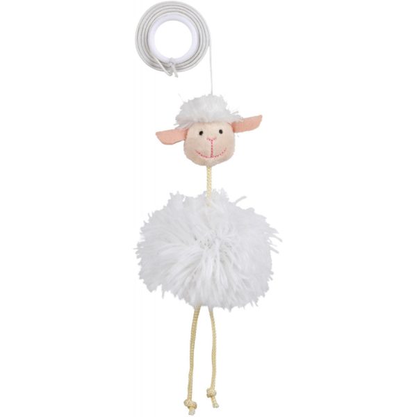 Trixie Plush Sheep on Elastic Band For Sale