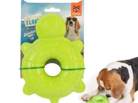 Fofos Ocean Animal Chewing Squeaky Turtle Dog Toy Supply