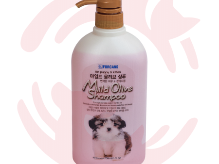 Forcans (Forbis) Shampoo For Puppies and Kittens - Mild Olive Shampoo (750 ml) For Sale