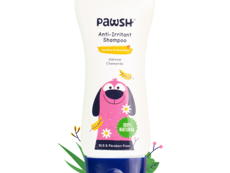 Pawsh -  Natural Anti Irritant Cat & Dog Shampoo (All breeds) - 200ml Online