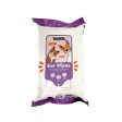 Pawpaya Pet Ear Wipes for Cats & Dogs (25 Wipes) For Discount