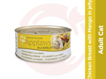 Applaws Wet Cat Food - Chicken Breast with Mango (70g x 12 Cans) Fashion