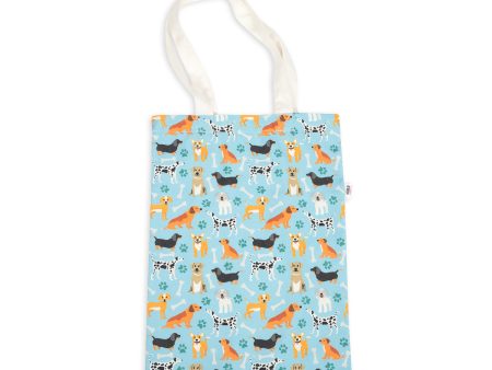 Zigly Pup Portrait Canvas Tote Bag-(35cm) Fashion