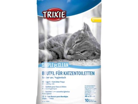 Trixie Simple  n  Clean Cat Litter Tray Bags (Pack of 10 bags) Discount