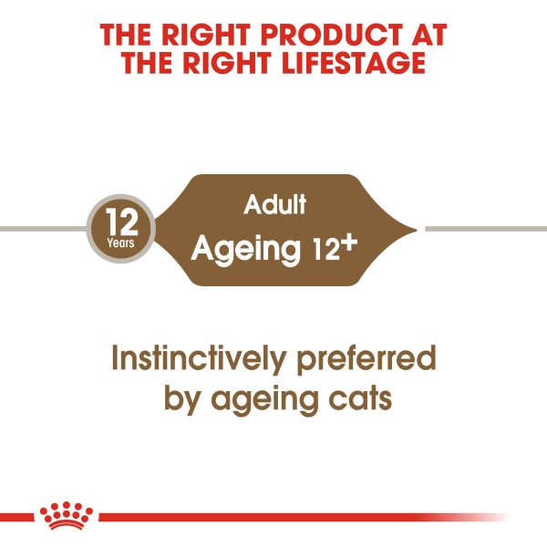 Royal Canin Cat Pouch - Ageing 12+ in Gravy on Sale