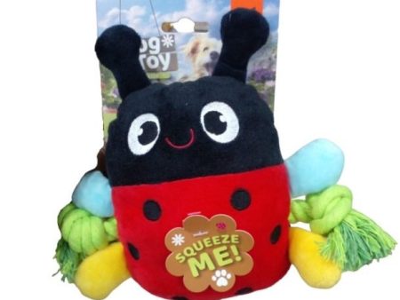 Fofos Garden Ladybug Dog Toy Online Hot Sale