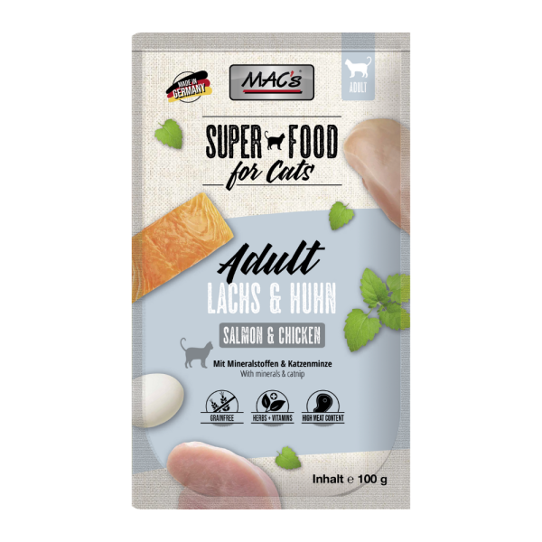 MAC s Cat Pouch - Superfood - Chicken & Salmon Online