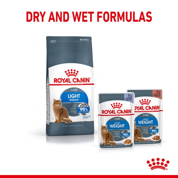 Royal Canin Cat Pouch - Light Weight in Gravy Discount