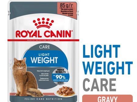 Royal Canin Cat Pouch - Light Weight in Gravy Discount