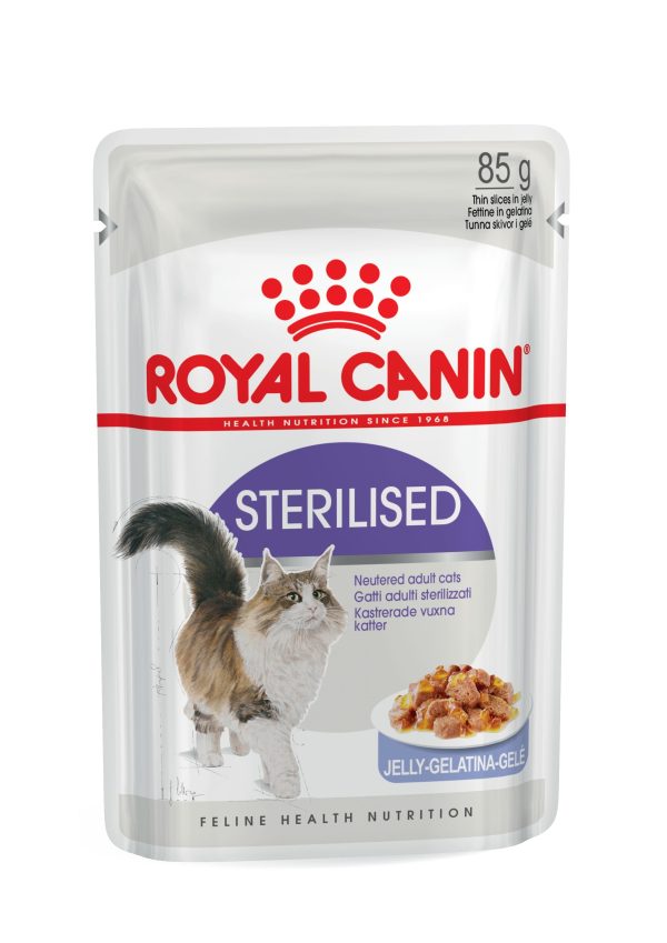 Royal Canin Cat Pouch - Sterilised in Jelly For Sale