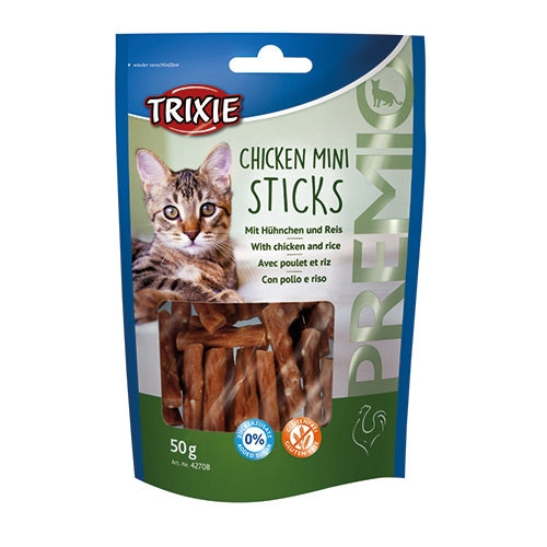 Premio Mini Sticks with Chicken and Rice Cat Treats 50g Online Sale