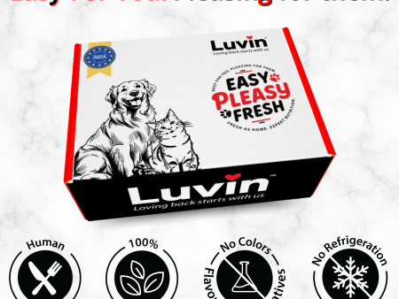 Luvin Chicken Bone Broth for Dogs - 80Ml (Pack of 6) Supply