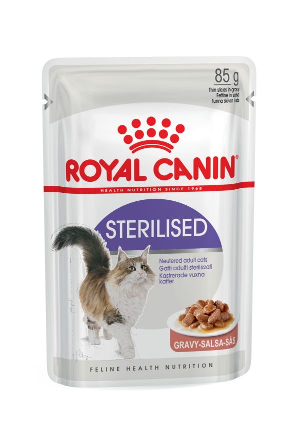 Royal Canin Cat Pouch - Sterilised in Gravy Fashion