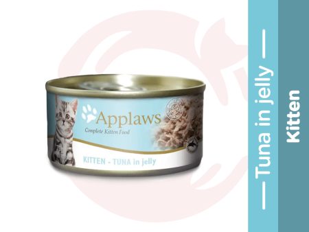 Applaws Wet Cat Food for Kittens - Tuna in Jelly (70g x 12 Cans) Online now