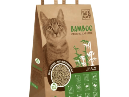 M-Pets Bamboo Organic Cat Litter - 2.1Kg on Sale