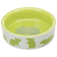 Ceramic Bowl with Motif Hamsters Sale