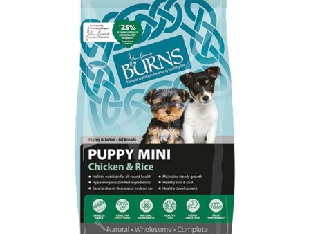 Burns Puppy Mini Bite Chicken & Rice 2kg Sale