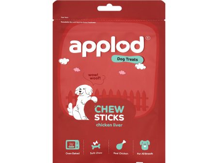 Applod Soft Chicken Liver Chew Sticks - 70 gm Supply