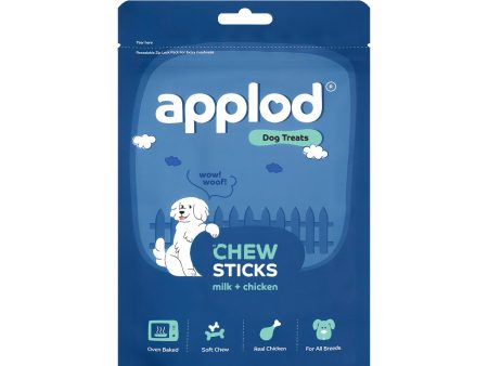 Applod Soft Milk & Chicken Chew Sticks - 70 gm Hot on Sale