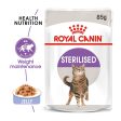 Royal Canin Cat Pouch - Sterilised in Jelly For Sale