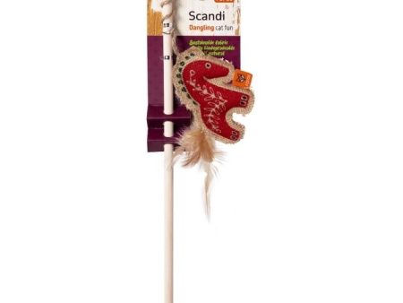 FOFOS Cat Toy - Scandi Horse Wand Teaser Sale