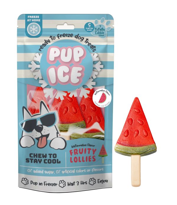 Imaginelles Pup Ice Fruity Lollies Watermelon 3 Pieces - 90 gm Cheap