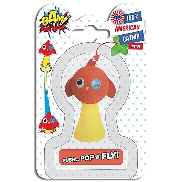 BAM! Catnip Pop & Fly Cat Toy Fashion