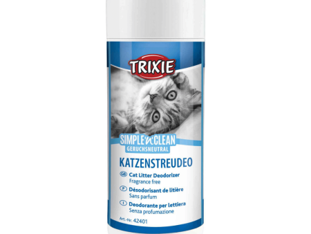 Trixie Simple n Clean Cat Litter Deodorizer (Odourless) - 200g Online now