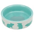 Ceramic Bowl with Motif Hamsters Sale