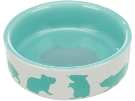 Ceramic Bowl with Motif Hamsters Sale