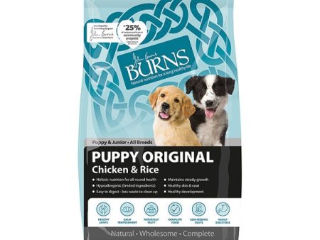 Burns Original - Puppy - Chicken & Rice Online Sale