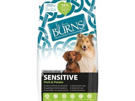 Burns Sensitive - Adult  - Pork & Potato Hot on Sale