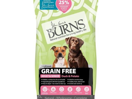 Burns Grain Free - Adult Dogs - Duck and Potato Hot on Sale