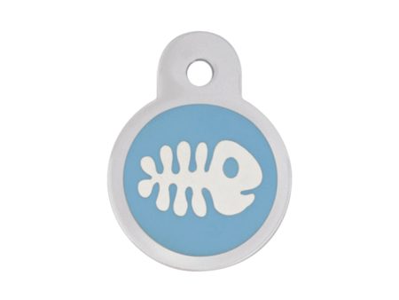 Personalised Petsy Pet Tag - Small Circle - Epoxy Fish For Sale