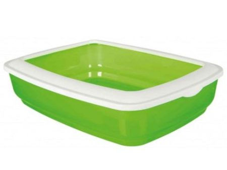 Trixie Brisko Cat Litter Tray With Rim - (LxBxH - 50x38x11 cm) Cheap