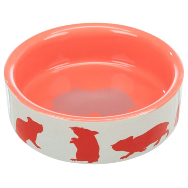 Ceramic Bowl with Motif Hamsters Sale