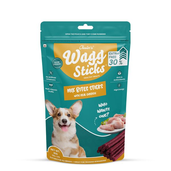 Chesters Wagg Sticks Mix Bites Sticks Dog Treat - 70 gm Discount