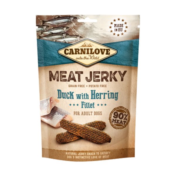 Carnilove Dog Treat - Meat Jerky - Duck with Herring Fillet Online Sale